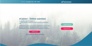 eCorrect online számlázó